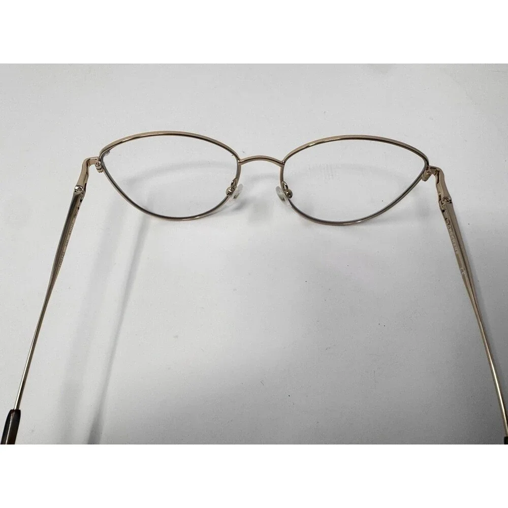 Longchamp LO2143 Eyeglass Frames Only 400 Gold Blue 53-17-140 Authentic